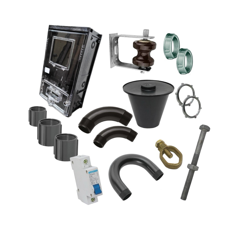Materiais para padrão de entrada